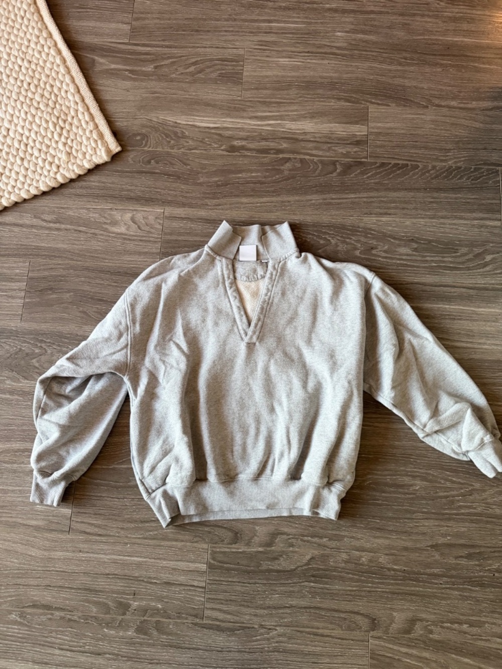 Aritzia Sweatfleece Cozy Fleece Mega Fit Crewneck XXS